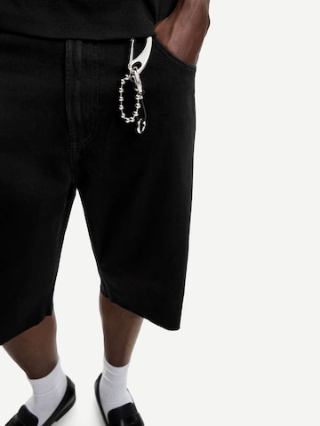 Baggy Jeans de la Bershka pe negru