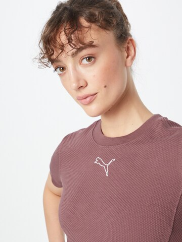 PUMA T-Shirt in Lila