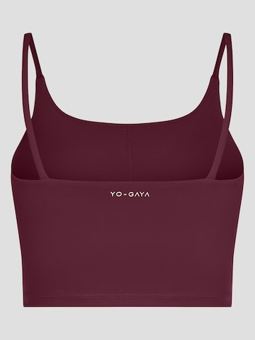 YO-GAYA Bustier Sport bh in Rood