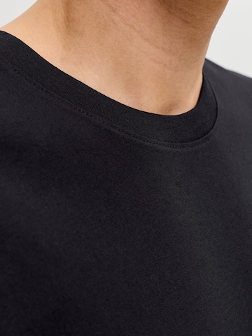 JACK & JONES Slim Fit T-Shirt in Schwarz