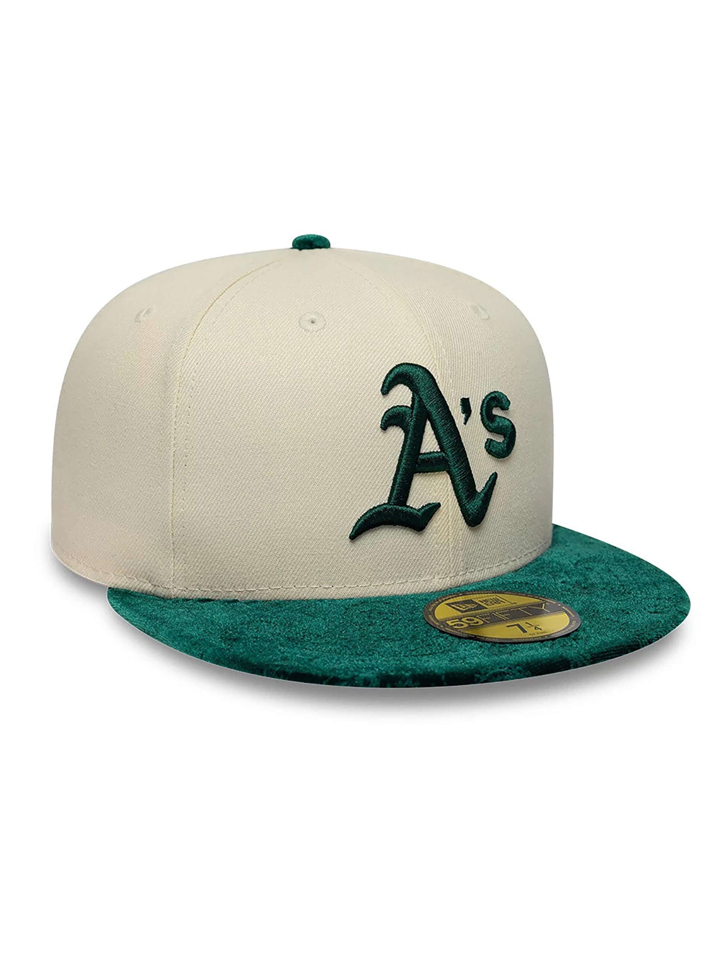 TOP GUN Cap '59FIFTY MLB Athletics Oakland' in Beige