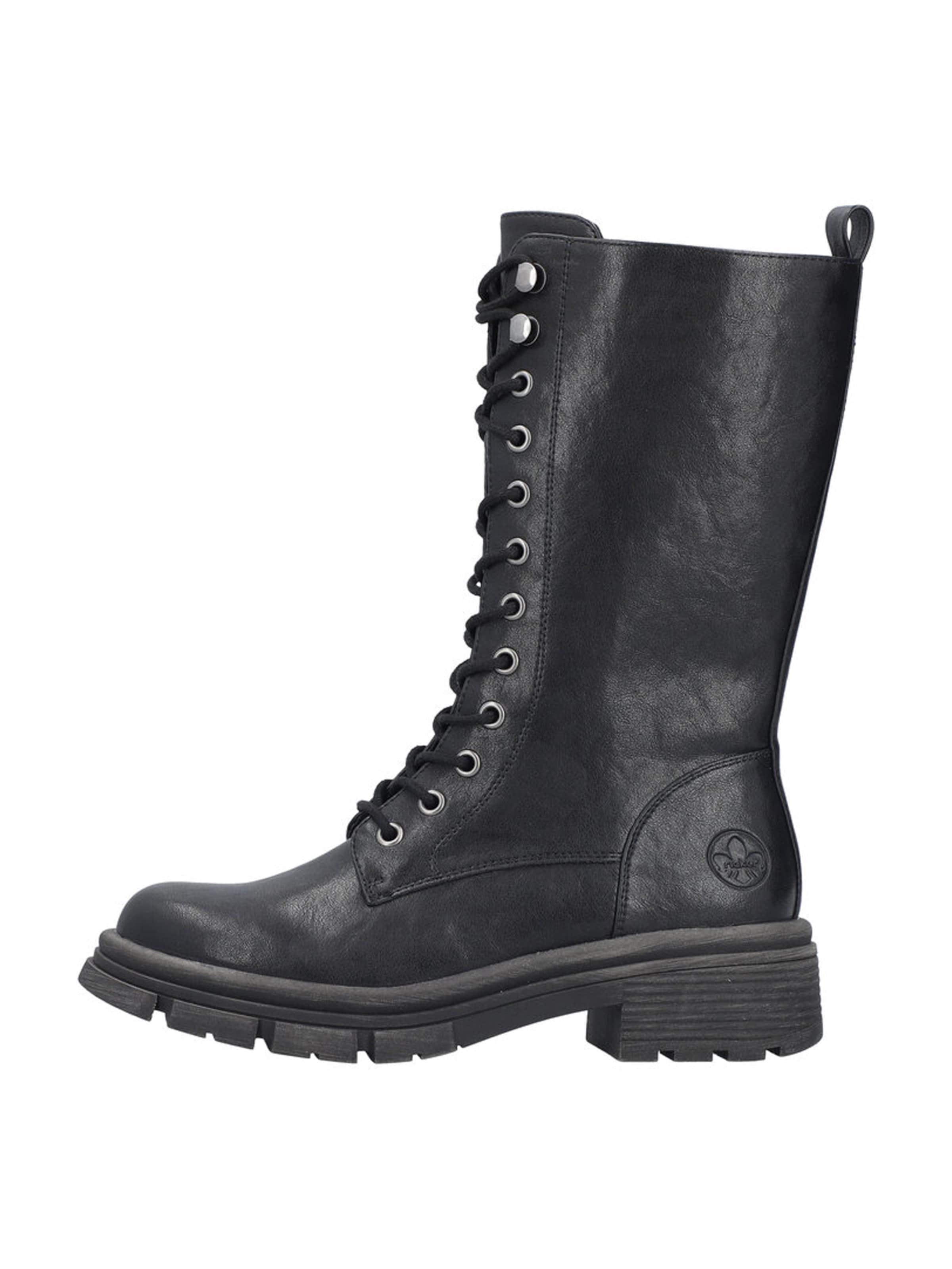 Rieker Lace-up boot in Black