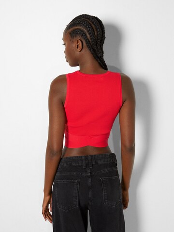 Bershka Top in Rot