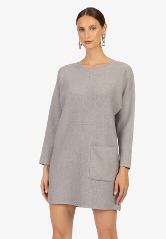 Abito in maglia di Kraimod in grigio: frontale