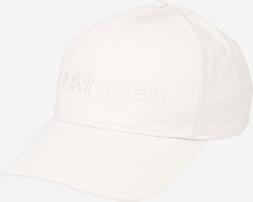 balta Calvin Klein Kepurė: priekis