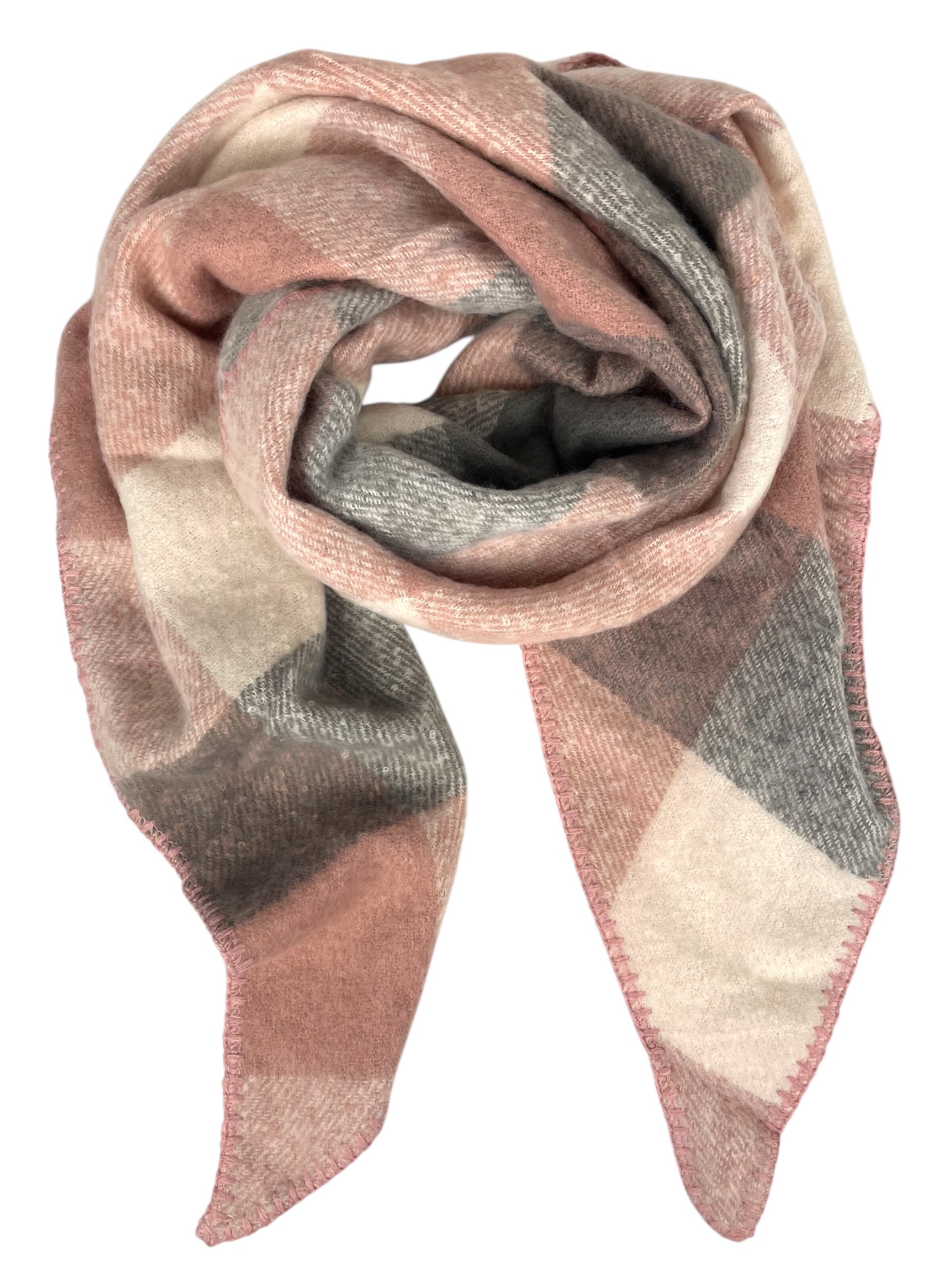 Kumixi Sjaal 'Karo' in Roze: voorkant