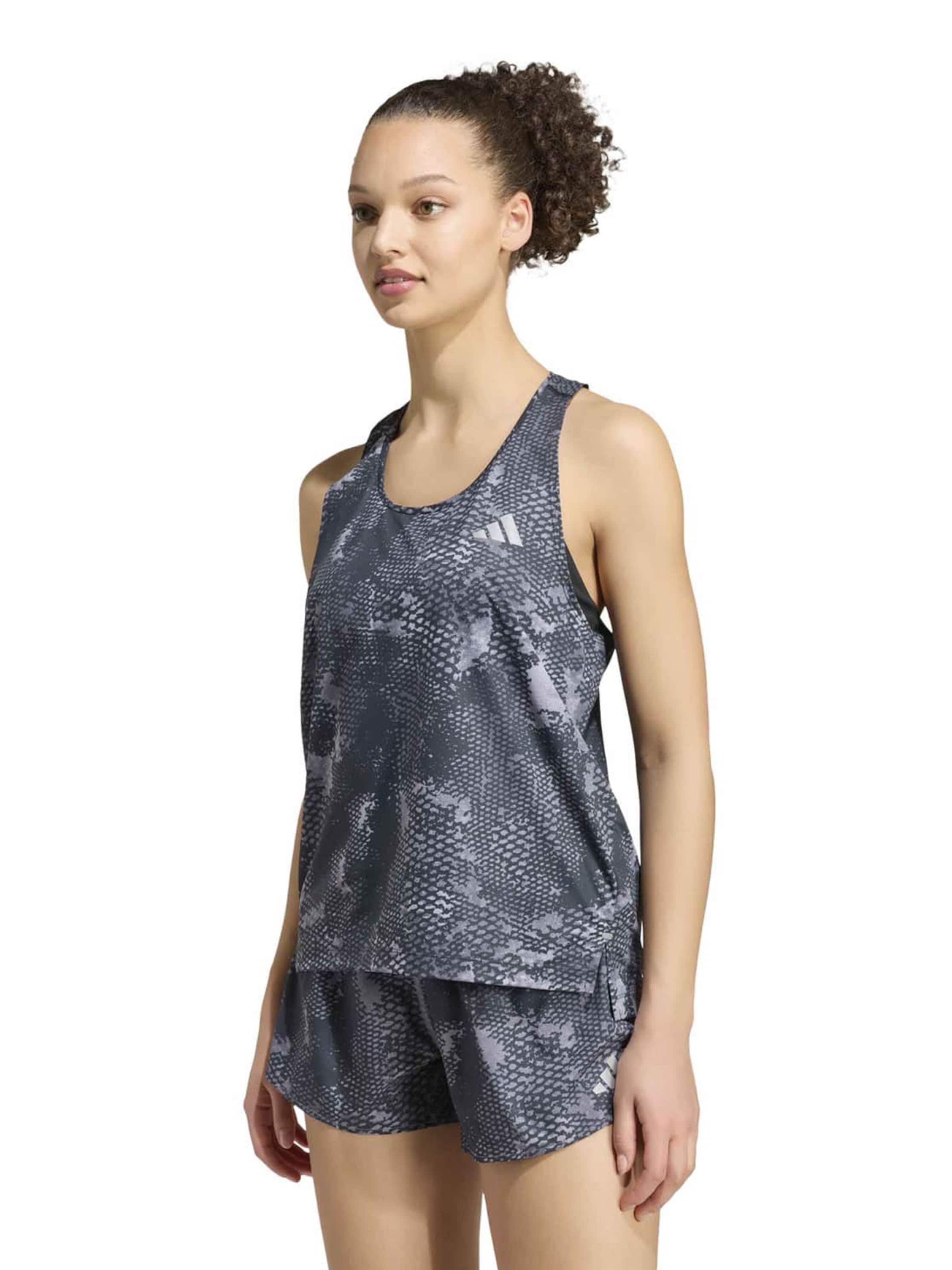 ADIDAS PERFORMANCE Sport top - szürke: elől