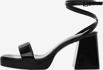 MANGO TEEN Sandals 'claudia' in Black: front