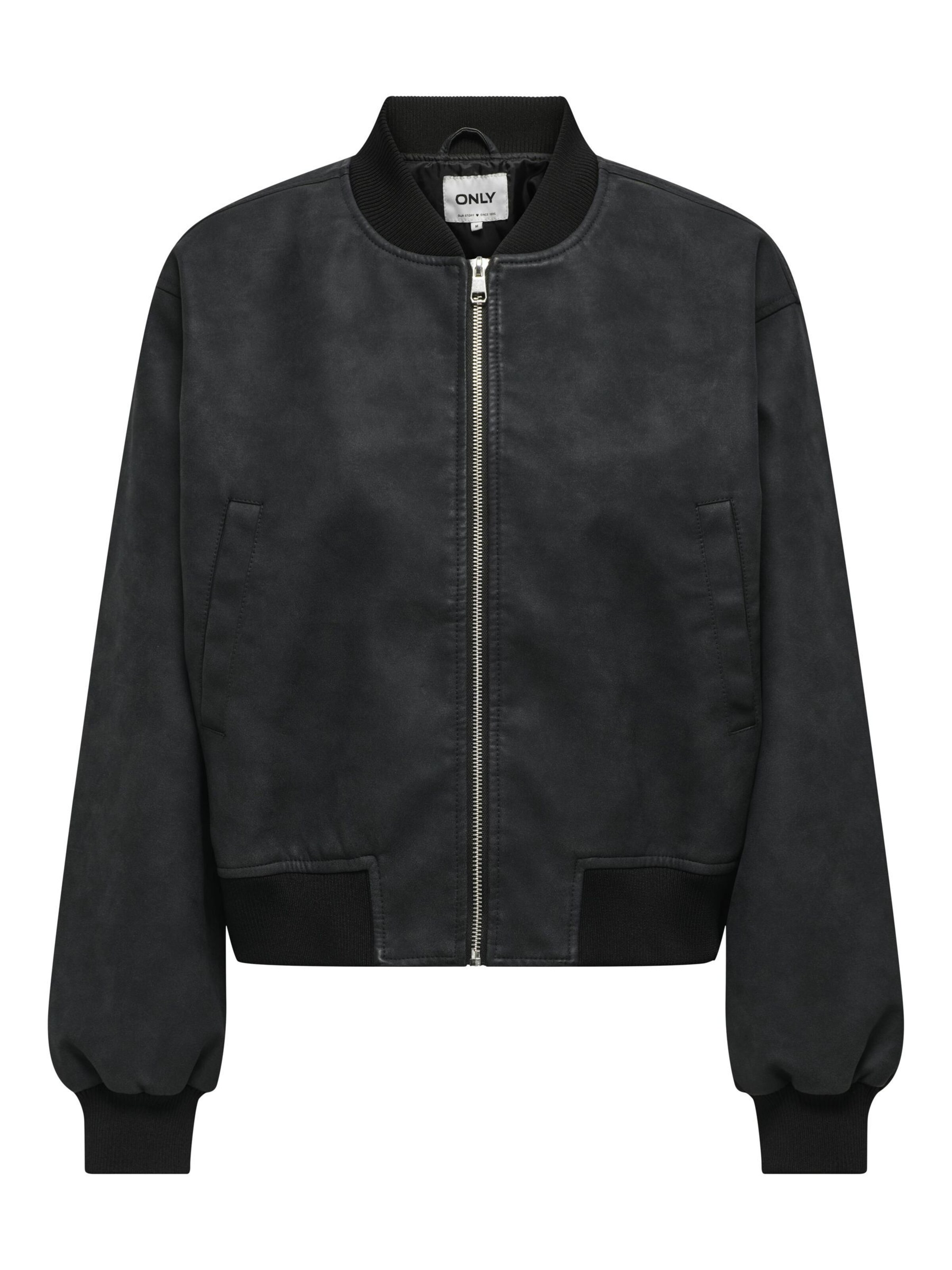 ONLY Chaqueta de entretiempo en antracita / negro, Vista del producto