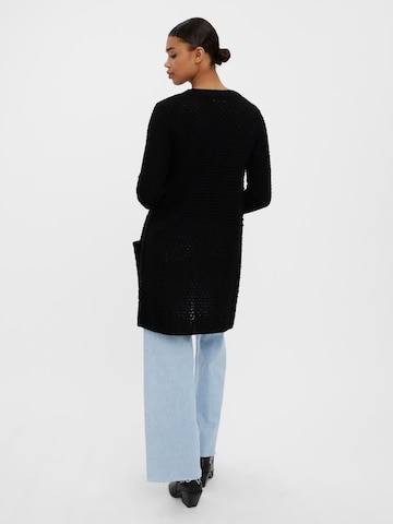 VERO MODA Knit Cardigan 'Esme' in Black