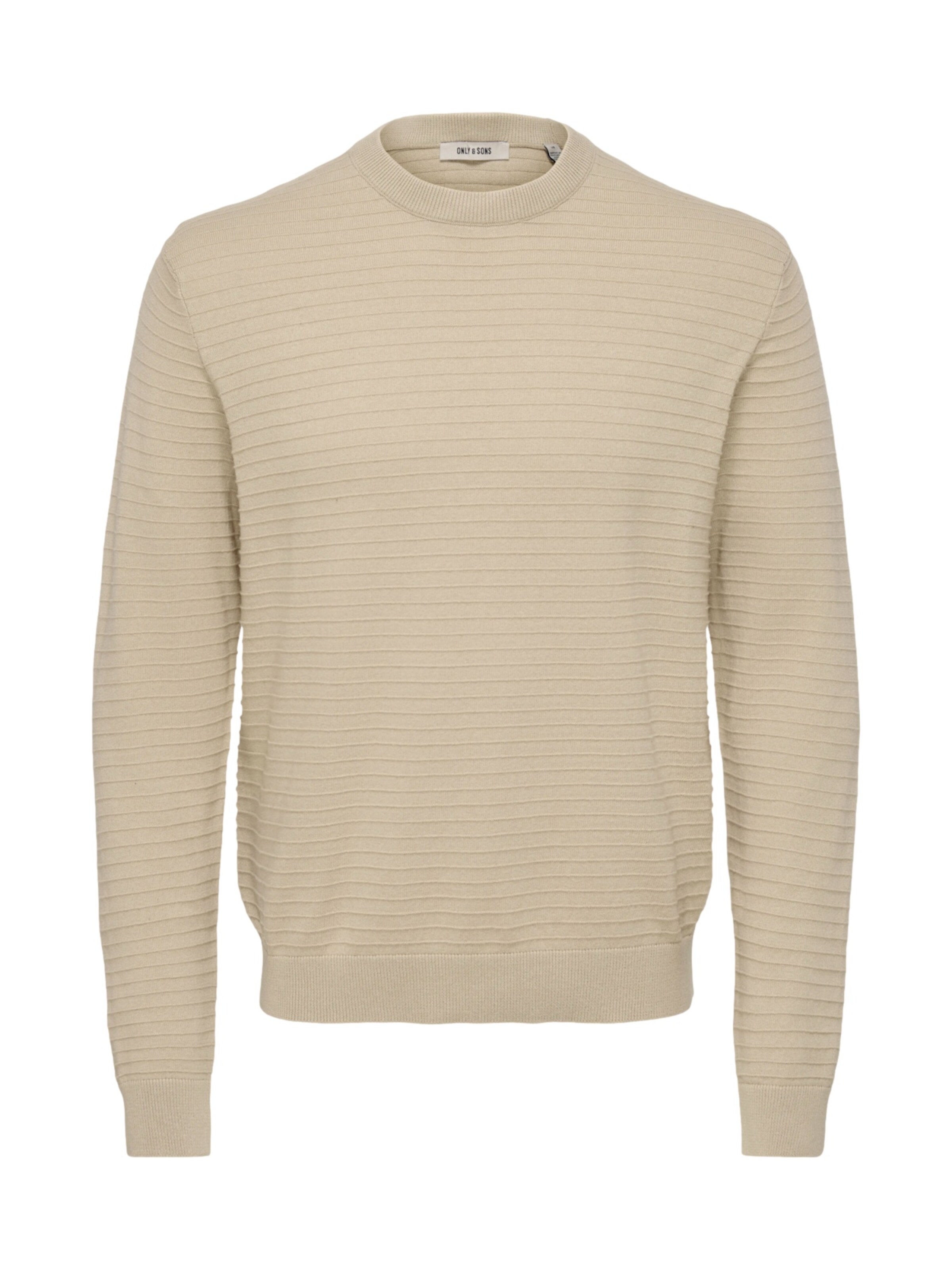 Only & Sons Свитер 'Storm' в Бежевый: спереди