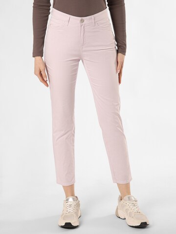 regular Pantaloni chino di BRAX in lilla: frontale