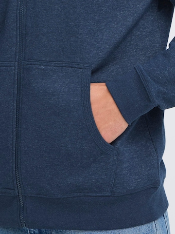 BLEND - Sudadera con cremallera ' BHPoelle ' en azul