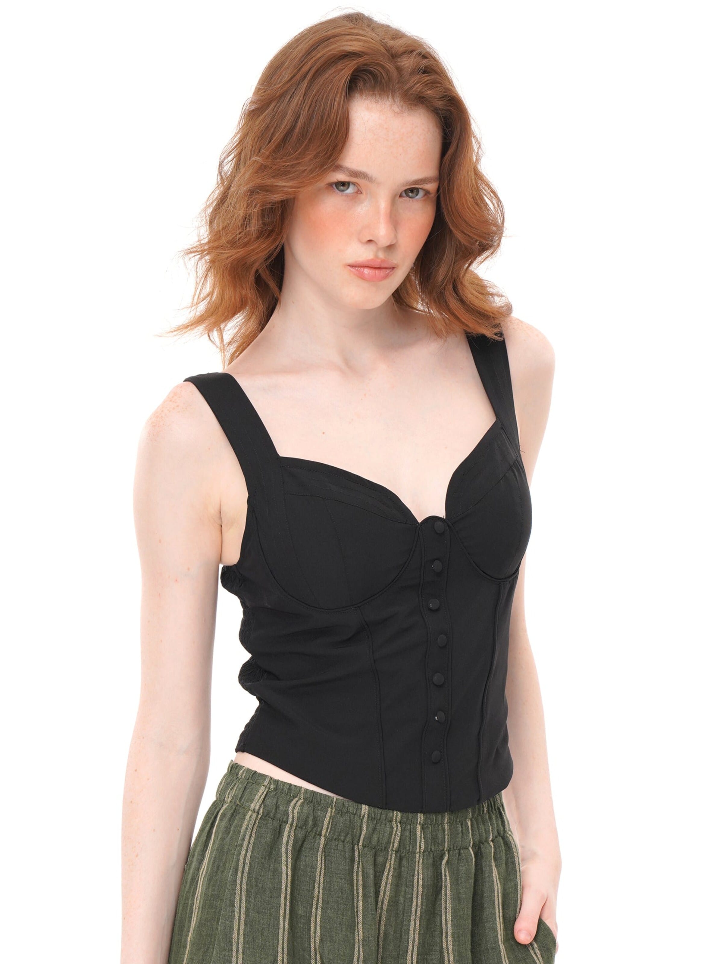 yoligex Shirt in Black: front
