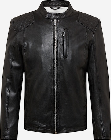 FREAKY NATIONPrijelazna jakna 'Kiano' - crna boja: prednji dio