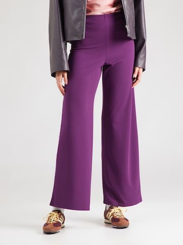 Wide leg Pantaloni 'GLUT' di SISTERS POINT in lilla: frontale
