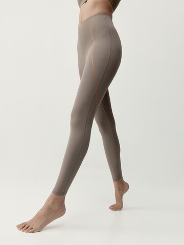Born Skinny Workout Pants 'Brone' in Grey