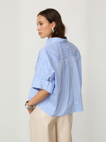 co'couture - Camiseta ' KaieCC Stripe SS ' en azul