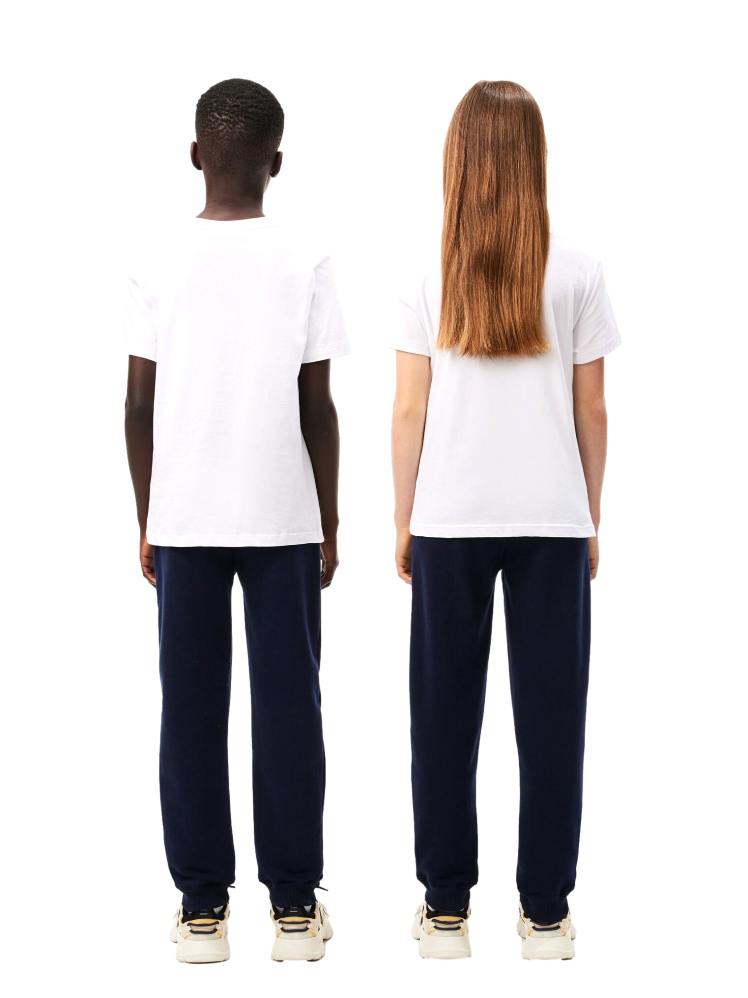 LACOSTE Regular Broek in Blauw