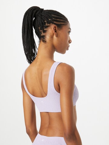 Champion Authentic Athletic Apparel Bustier Bikinitop in Lila