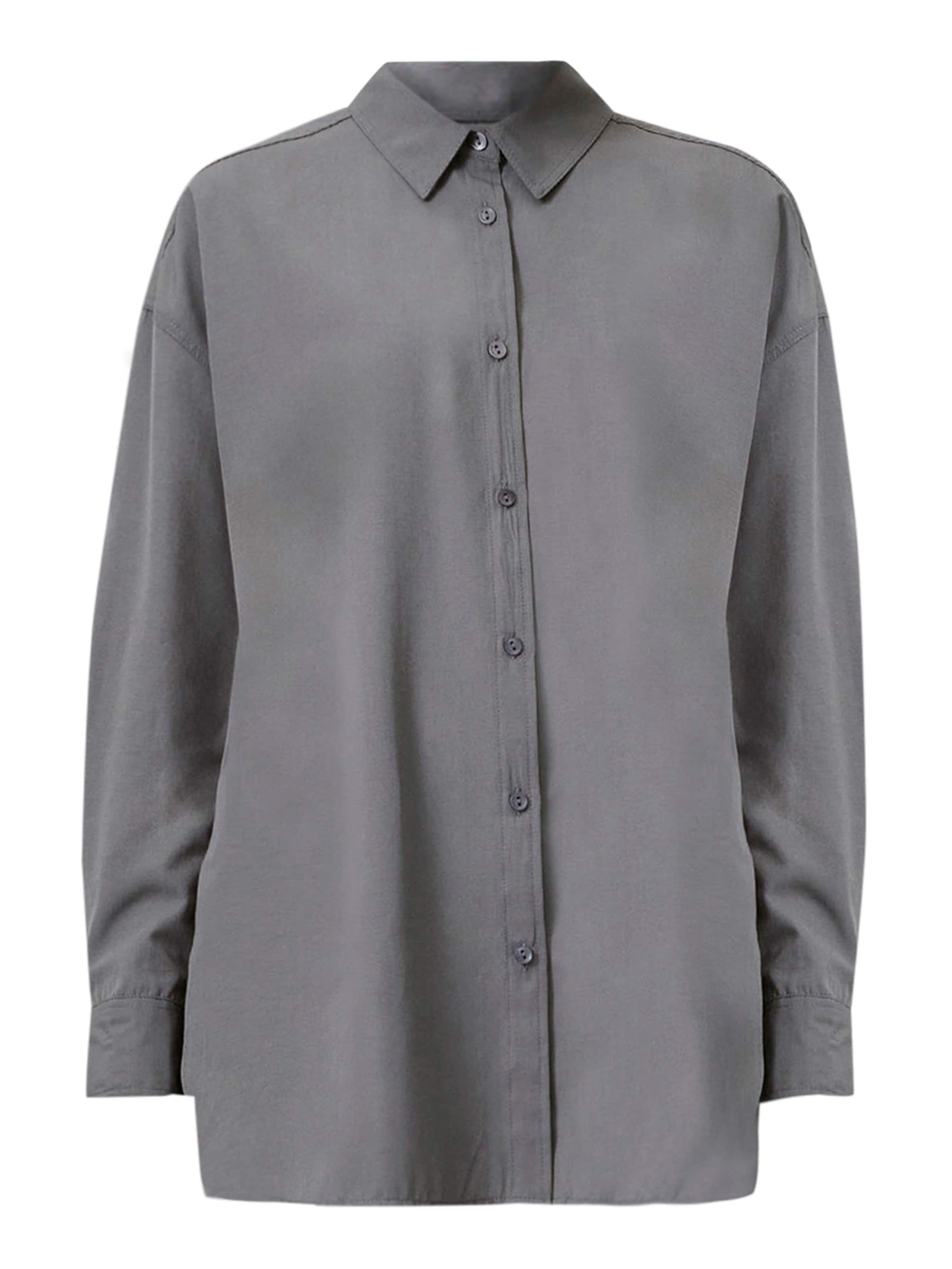 Touche Prive Blouse in Grijs: voorkant