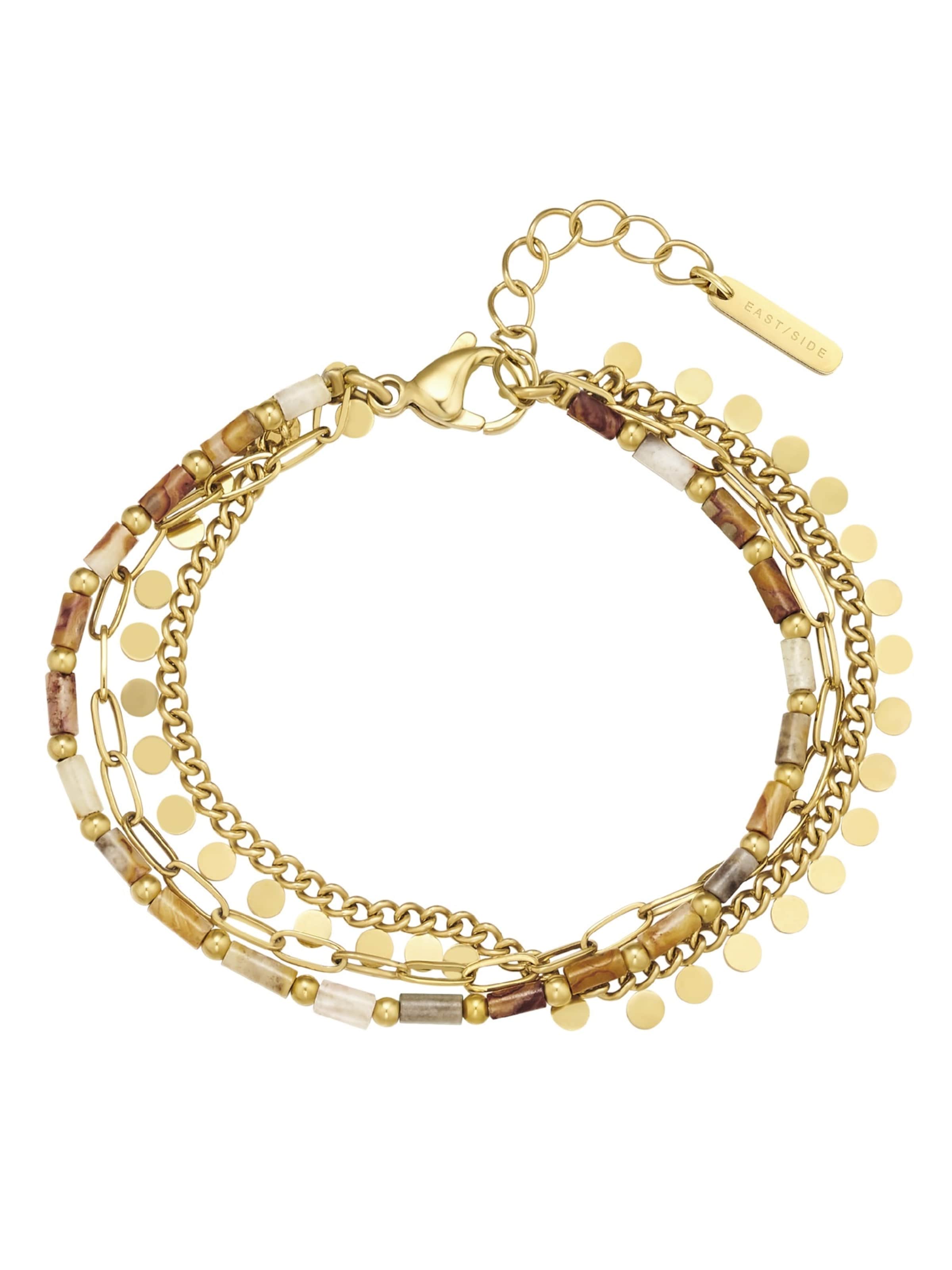 Eastside Armband in Goud: voorkant
