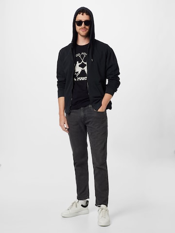 Veste de survêtement 'Hamza' Redefined Rebel en noir