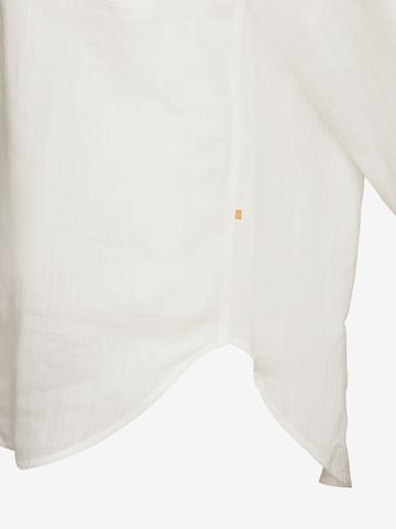 BOSS Orange Bluse in Weiß