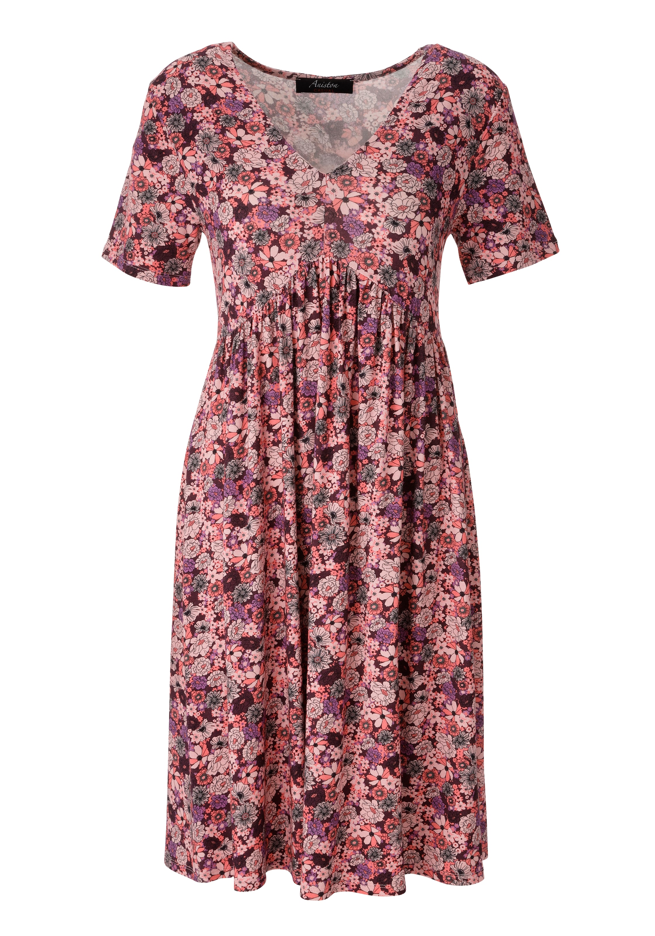 Aniston CASUAL Summer Dress in Purple: front