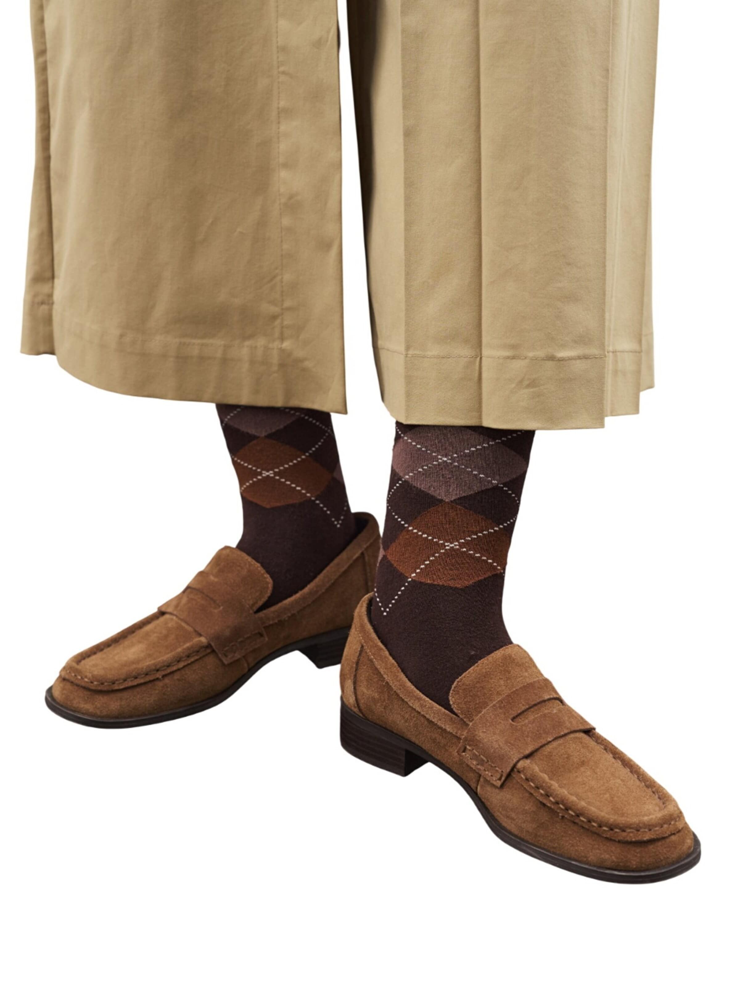 Chaussettes MANUKA en marron