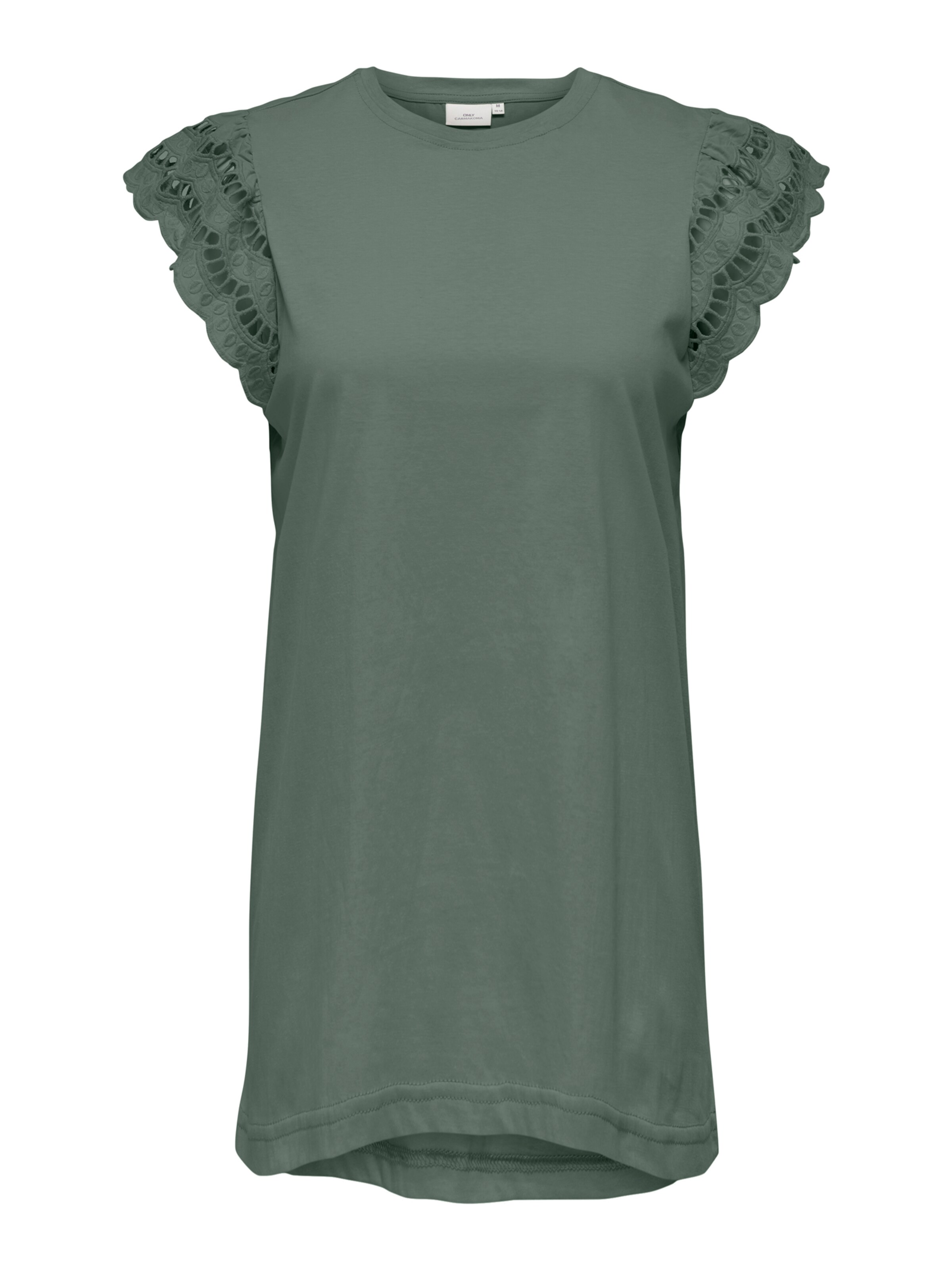 ONLY Carmakoma Obleka 'CARMACY' | zelena barva: sprednja stran