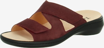 THINK! Mules 'Camilla' in Brown: front