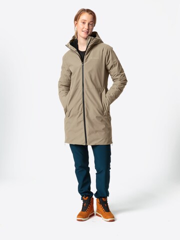 VAUDE Outdoor Jacket 'Mineo' in Beige