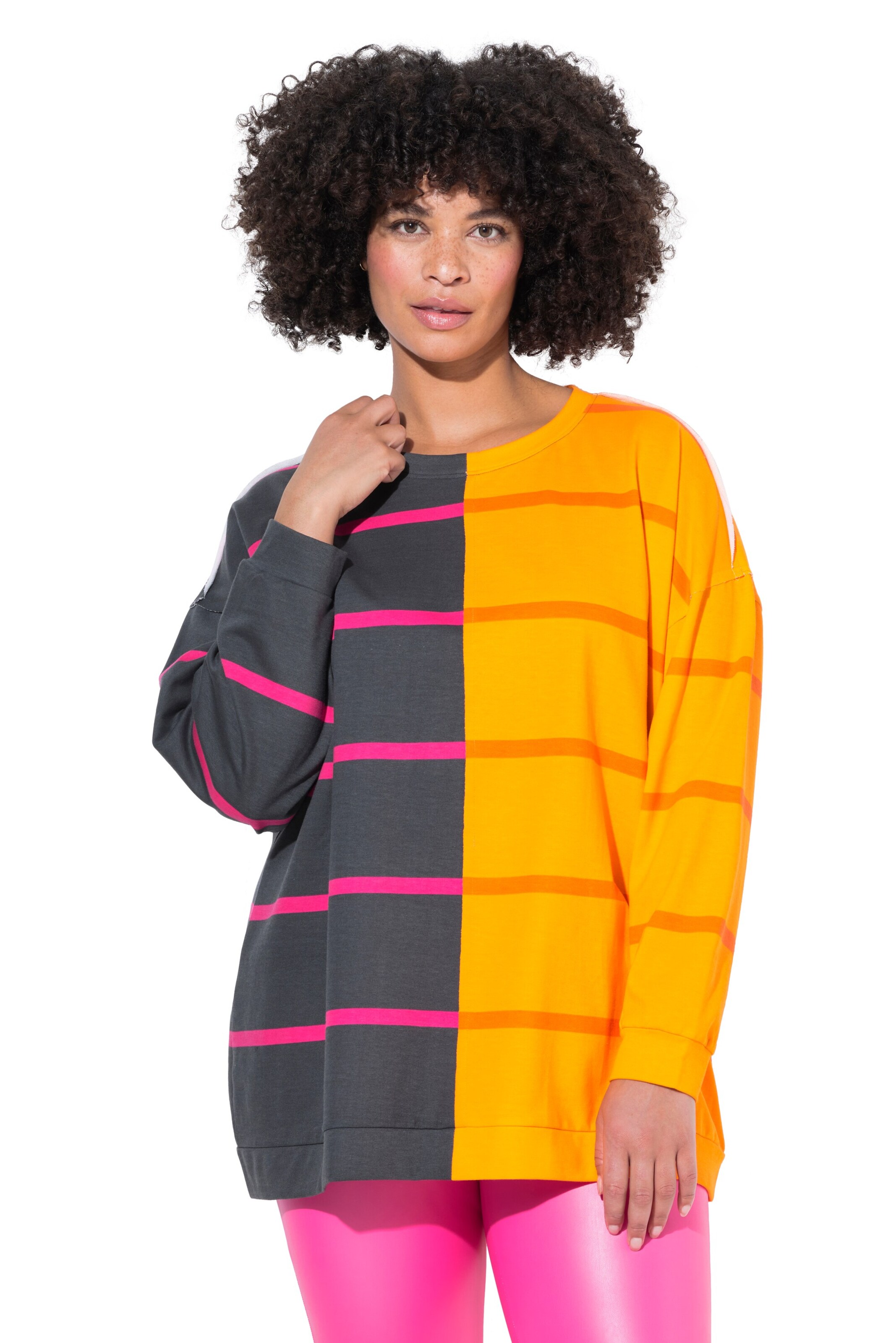 Angel of Style Sweatshirt in Grijs: voorkant