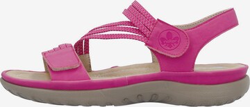 Rieker Sandal i rosa