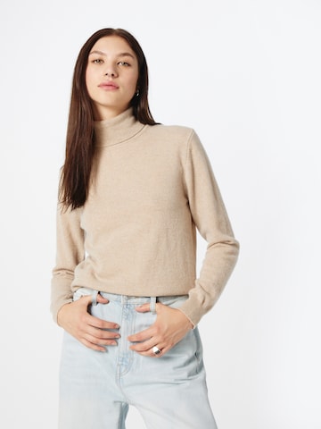 Pull-over UNITED COLORS OF BENETTON en beige : devant