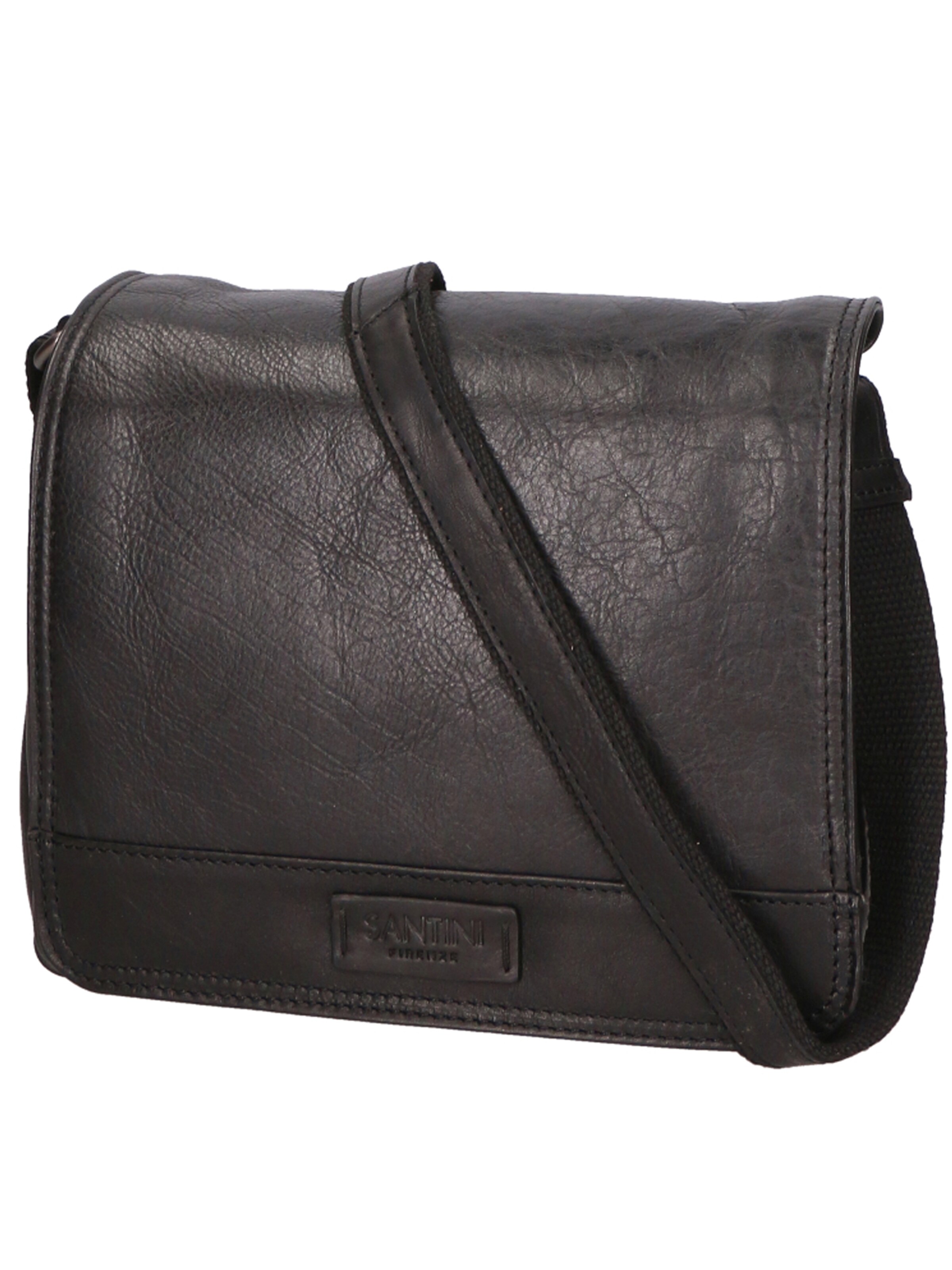Santini Firenze Crossbody bag in Black: front