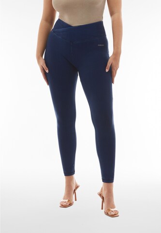 Freddy Skinny Jeggings in Blue: front