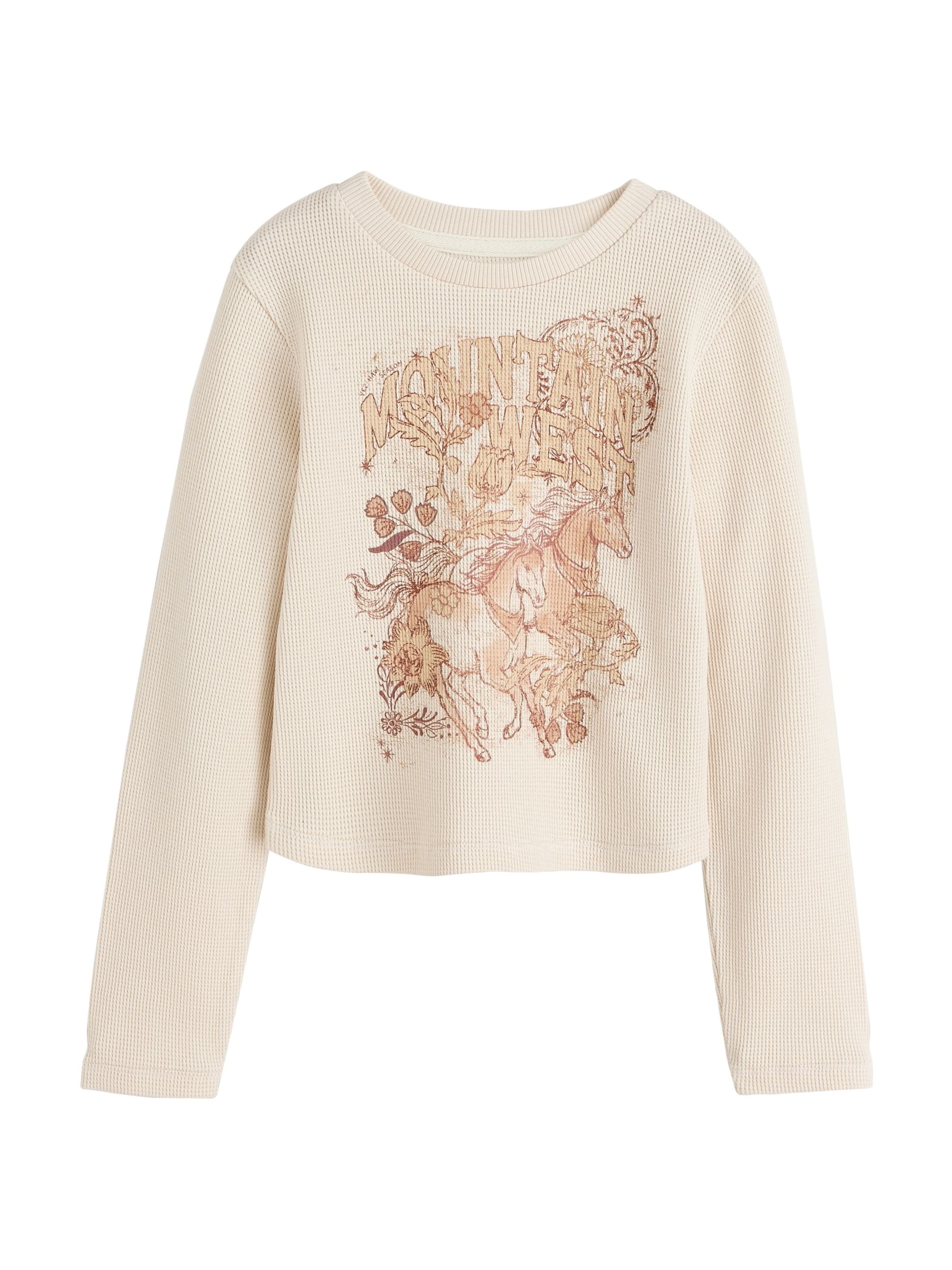 Next - Camiseta en beige: frente