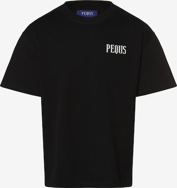 Pequs Shirt in Zwart: voorkant