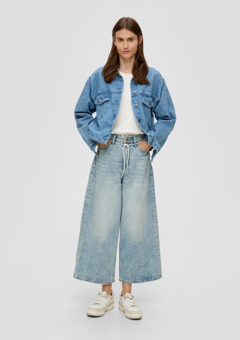 s.Oliver Wide Leg Jeans 'Suri' in Blau