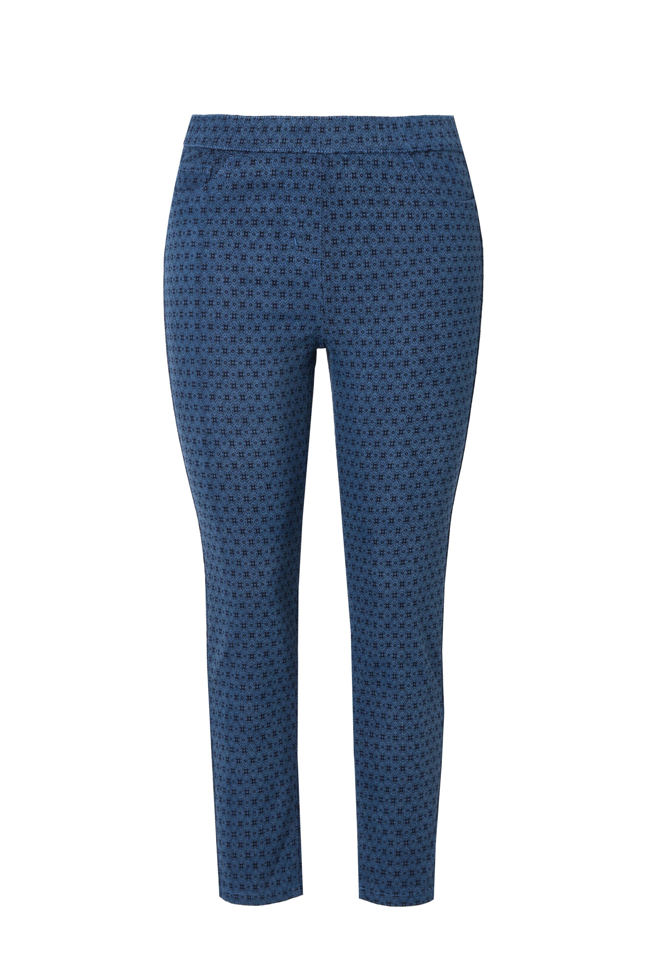 Janet & Joyce Slim fit Jeggings in Blue: front