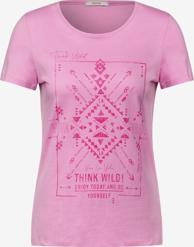 CECIL Tričko - pink / tmavě růžová, Produkt