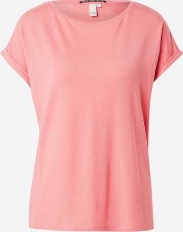 QS T-Shirt in Orange: Vorderseite