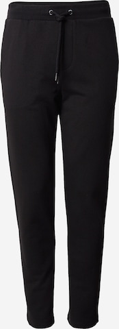 juoda Karl Lagerfeld Standartinis Kelnės: priekis