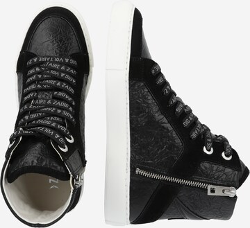 Sneaker înalt de la Zadig & Voltaire pe negru
