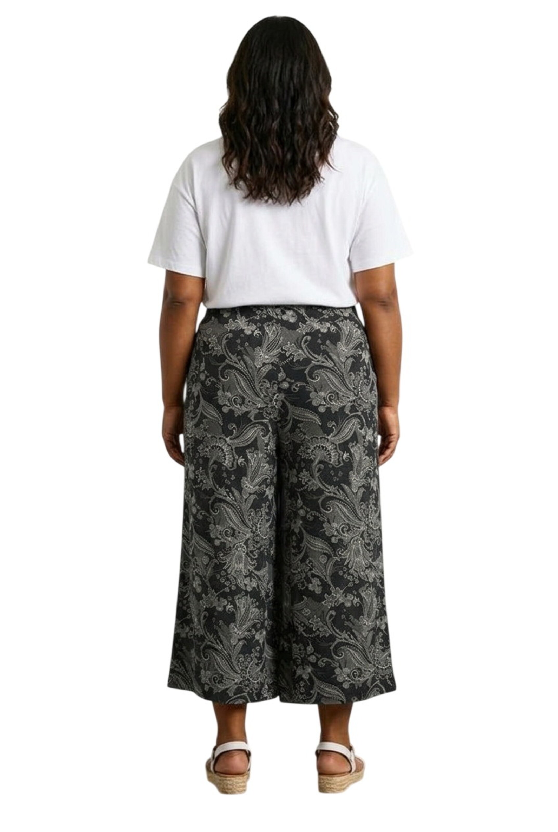 Stil Diva Baggy Broek in Zwart