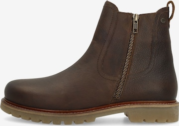 Chelsea Boots MANFIELD en marron : devant