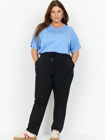 Wasabi Concept Tapered Bukser 'Sabina 31' i sort