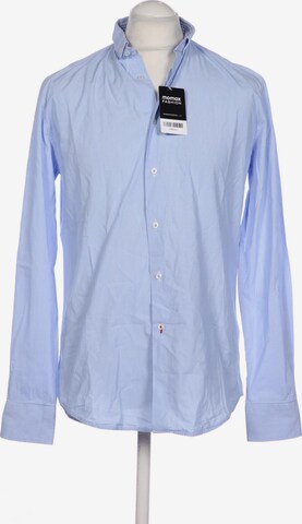 CG CLUB OF GENTS Button Up Shirt in L in Blue: front